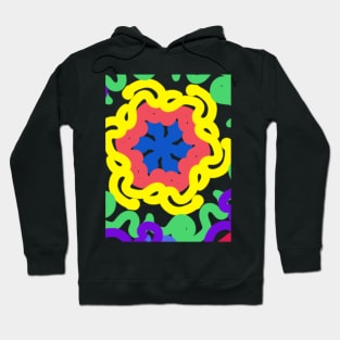 Rainbow pattern Hoodie